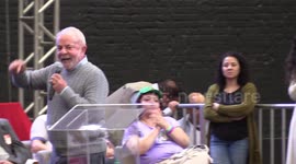 Former President Luiz Inácio Lula da Silva's speech in Sao Paulo, Brazil