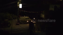 Israeli forces raid the house family of Ahmed Abed who was killed by Israeli army the day before