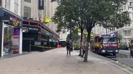 Firefighters tend to blaze at Oxford Street's House of Fraser
