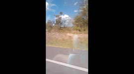 Trip that passes through br 116 in bahia near the city of jaguaquara in bahia where we had one for the trip and everything went well continuation of the previous video