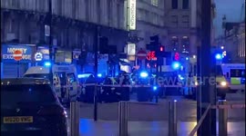 Two police officers stabbed near London's Leicester Square