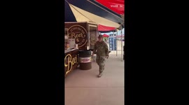 Military daughter shocks family with a surprise return after spending a year away from home