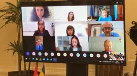 A meeting at Odesa City Council, Mayor's Office, on finalizing the bid to put the historic part of Odesa on UNESCO World Heritage list