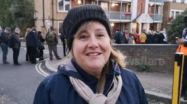 This woman paid her respects to the Queen in Edinburgh and now she's queuing to do the same in London