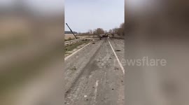 Ukrainian fighters liberating Izyum show vast quantities of military equipment abandoned by fleeing Russians