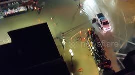 US: Water Main Break Causes Major Flooding In Boston’s Chinatown