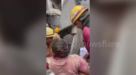 6 rescued, 2 dead after house collapses in India