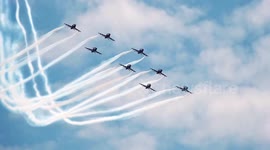 Indian Air Force stuns crowd at dress rehearsal ahead of airshow