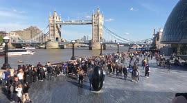 Thousands queue across London to see Queen Elizabeth lying in state