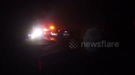 Fatal motor vehicle accident following entrapment in Humble, Texas