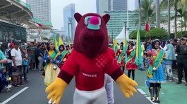 One-horned rhinoceros chosen as mascot for U20 World Cup in Jakarta, Indonesia
