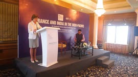 Catherine Colonna Delivers a Speech on Her First Official Visit to Mumbai, India