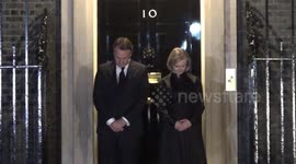 UK Prime Minister Liz Truss takes part in minute's silence for Queen