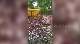 Indian police destroy illicit liquor worth $188K
