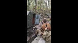 Russian army's abandoned positions in Kharkiv. Zelensky: 'Occupiers are palpably panicking'