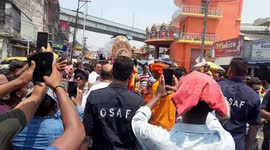SITALSASTHI FESTIVAL AT SAMBALPUR, LORD SHIVA AND HANUMAN DANCE ON SASTHI ,CELEBRATIONS UNDERWAY IN SAMBALPUR