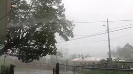 Hurricane Fiona rocks San Germán, Puerto Rico