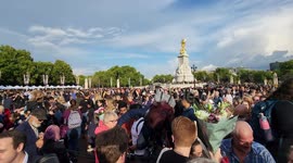 Buckingham Palace, the day after the passing of Queen Elizabeth II