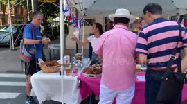 Celebration of Bastille Day In New York City