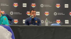 Press Conference & Training session of Barcelona FC in New Jersey