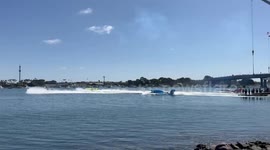 Rapid hydroplanes launch at San Diego Bayfair