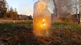 YouTuber films 100 sparklers burning underwater in stunning slo-mo footage
