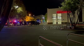 Van Drives into Closed CVS Pharmacy in Oakland, US