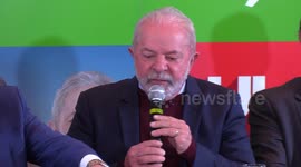 Candidates for the Presidency of the Republic from past elections support Lula in São Paulo, Brazil