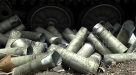 Russia claims it destroyed Ukrainian armoured vehicles and mortars with tanks and howitzers