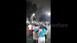 Mexico: People Rush Outdoors As M6.8 Earthquake Strikes 2