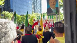 Rally to stop Ebrahim Raisi from entering U.S. in NYC, USA