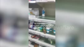 Woman shocked after spotting security tags on skincare products for black skin