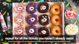 How to turn store-bought donuts into Halloween 'vampire' treats