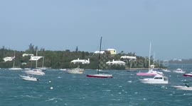 Footage shows hard-hit Bermuda during Hurricane Fiona