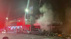 Two people seriously injured after gas explosion at supermarket in South Africa