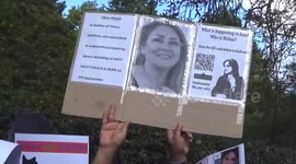 Hundreds protest alleged killing of Mahsa Amini, outside Embassy of Iran in London