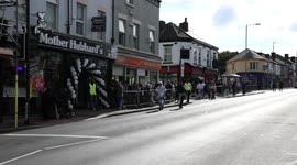 Hundreds queue outside fish and chip shop after serving portions for 45p