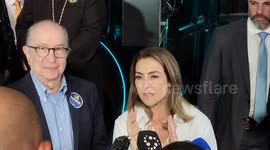 Brazil Presidential election candidates participate in a television debate in Sao Paulo