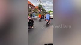 German tourist attacked by furious locals after 'trying to steal resident's van'