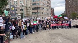 Protest for Mahsa Amini in New York, USA