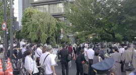 Japan: Mourners Line Up To Lay Flowers Outside Venue Of State Funeral For Former PM Shinzo Abe 3