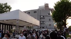 Japan: Mourners Line Up To Lay Flowers Outside Venue Of State Funeral For Former PM Shinzo Abe 6