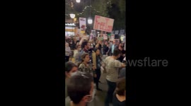 Mahsa Amini's death: Drivers honk horns and protesters shout 'Human rights for Iran' in California