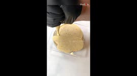Chef transforms cookie into a mouthwatering cowboy smiley