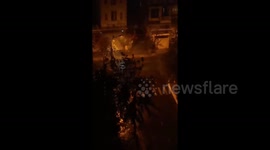 Trees sway and winds howl as Typhoon Noru lashes Vietnam