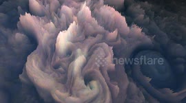 Incredible 3D renders from Jupiter spacecraft reveal “frosted cupcake” clouds