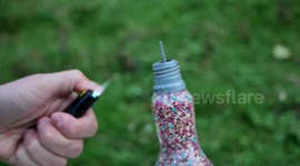 Match Heads vs XXL Light Bulbs ,Chain Reaction Experiment