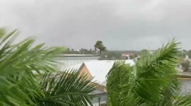 hurricane ian approaches punta gorda florida
