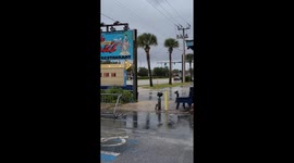 'Rising tides, boarded windows, empty grocery aisles' Residents prepare as Hurricane Ian strikes in St Augustine, Florida.