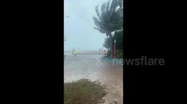 US: Hurricane Ian Brings Strong Winds To Florida Ahead Of Landfall 6